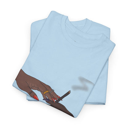 ”Girls Get High” 100% Cotton Pass Dat Blunt Tee