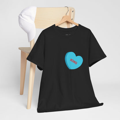 Conversation Heart Duck Sawse Logo Tee Heavy Cotton 06