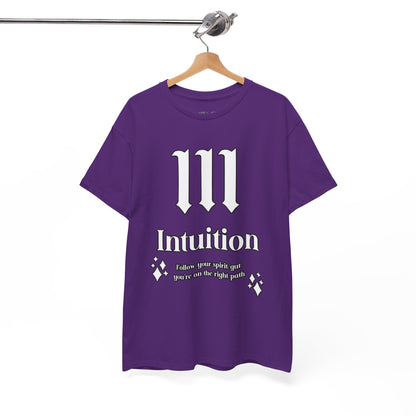111 Intuition T-Shirt Angel Numbers