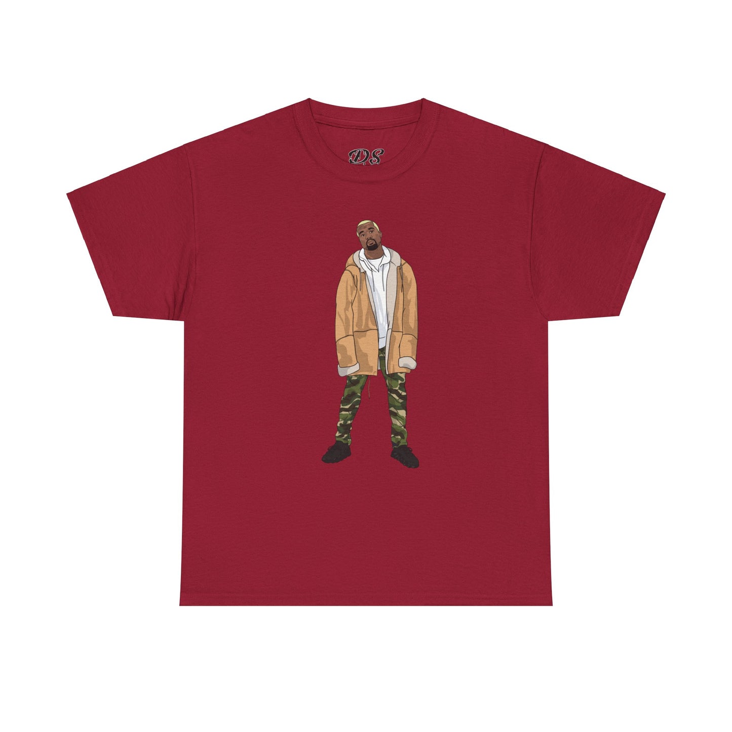 Blonde Ye 450 Cloud Black Tee Heavy Cotton