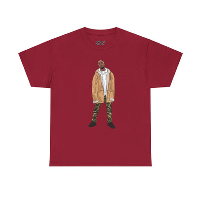 Blonde Ye 450 Cloud Black Tee Heavy Cotton