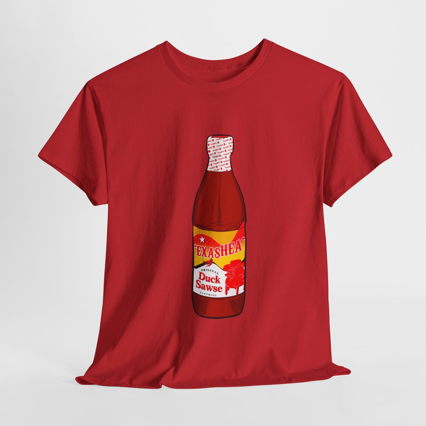 Texas Heat Hot Sauce 100% Cotton Duck Sawse Tee