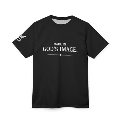 "Made in God's Image" Christian Graphic Tee