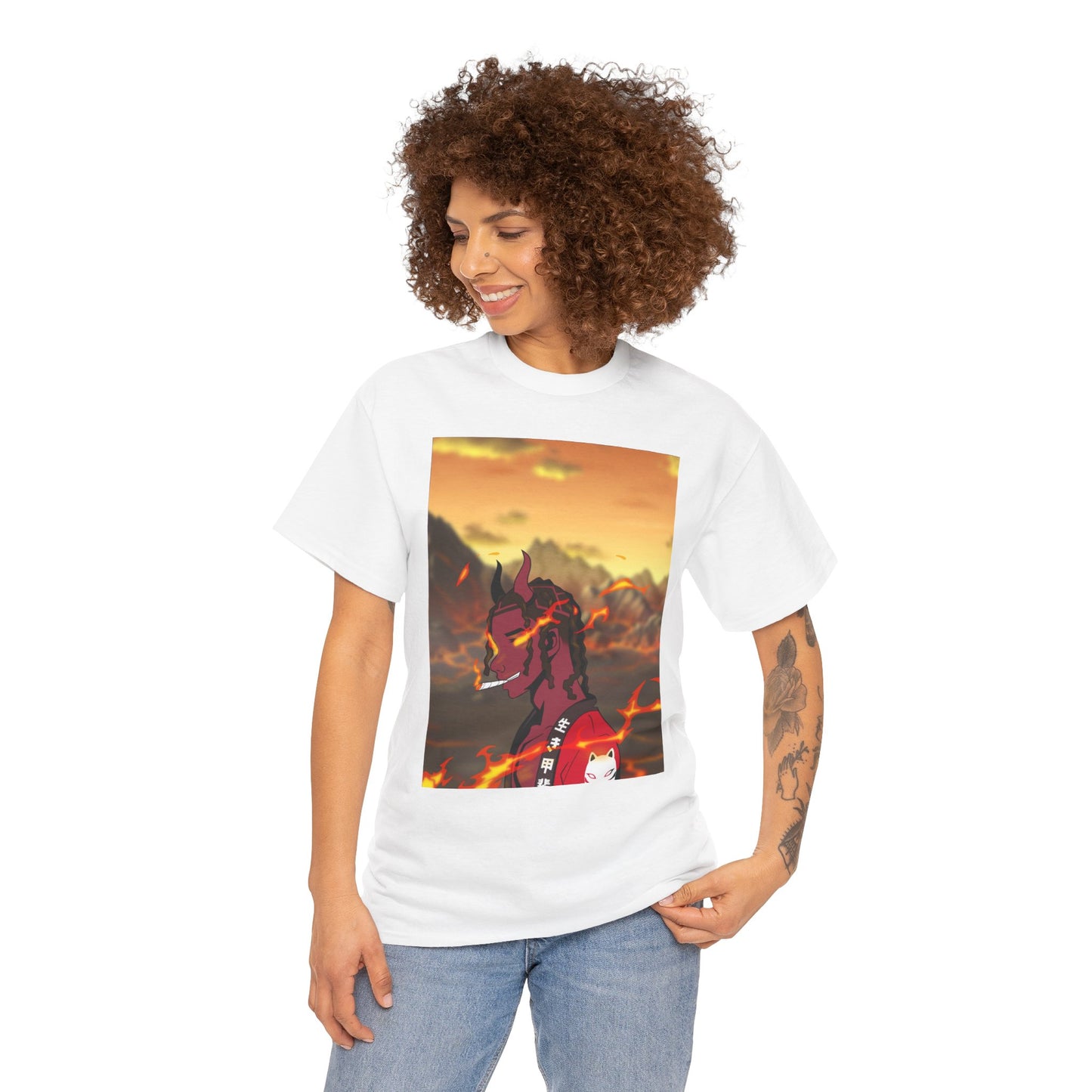 Fire Bender DingxAzuki Tee Heavy Cotton