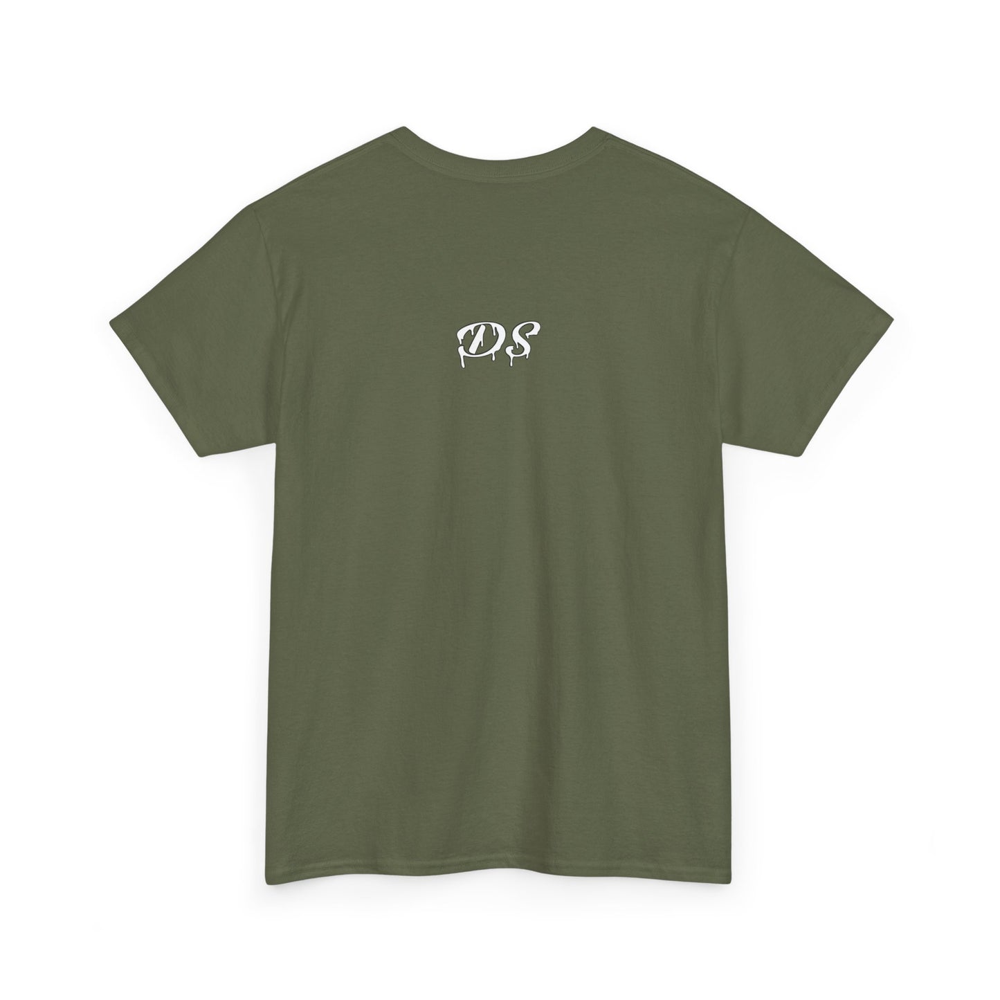 Human Being Shipping Label 100% Cotton Tee x WHT