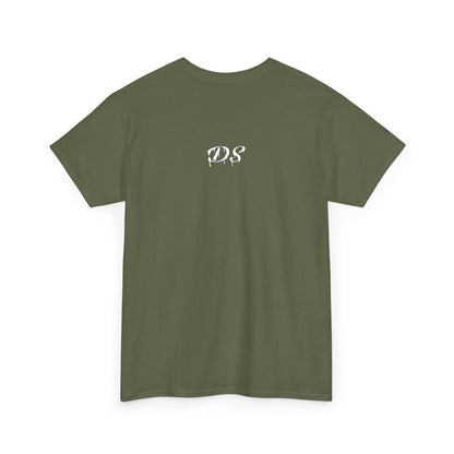 Human Being Shipping Label 100% Cotton Tee x WHT