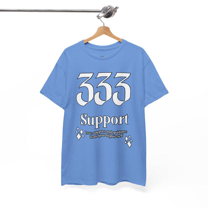 333 Support T-Shirt Angel Numbers x WHT