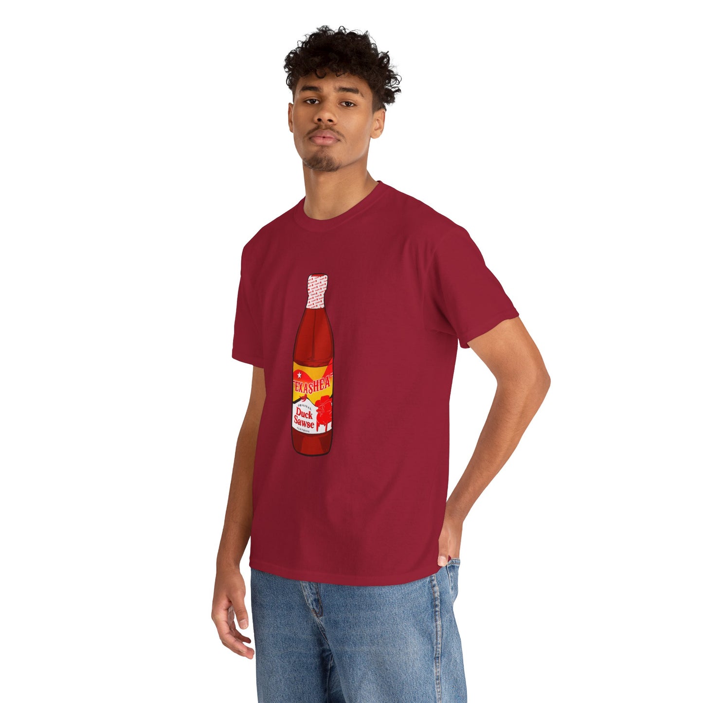 Texas Heat Hot Sauce 100% Cotton Duck Sawse Tee