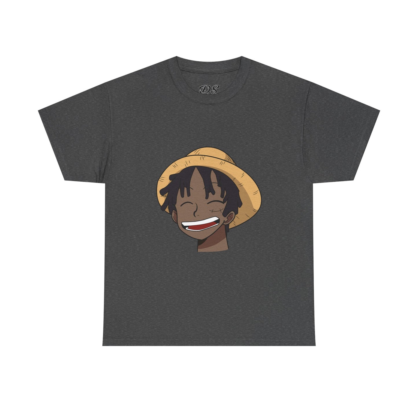 Black Luffy Card 100% Cotton Tee