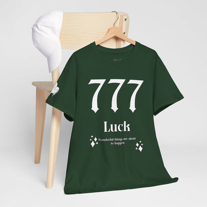 777 Luck T-Shirt Angel Numbers