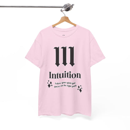 111 Intuition T-Shirt Angel Numbers x BLK