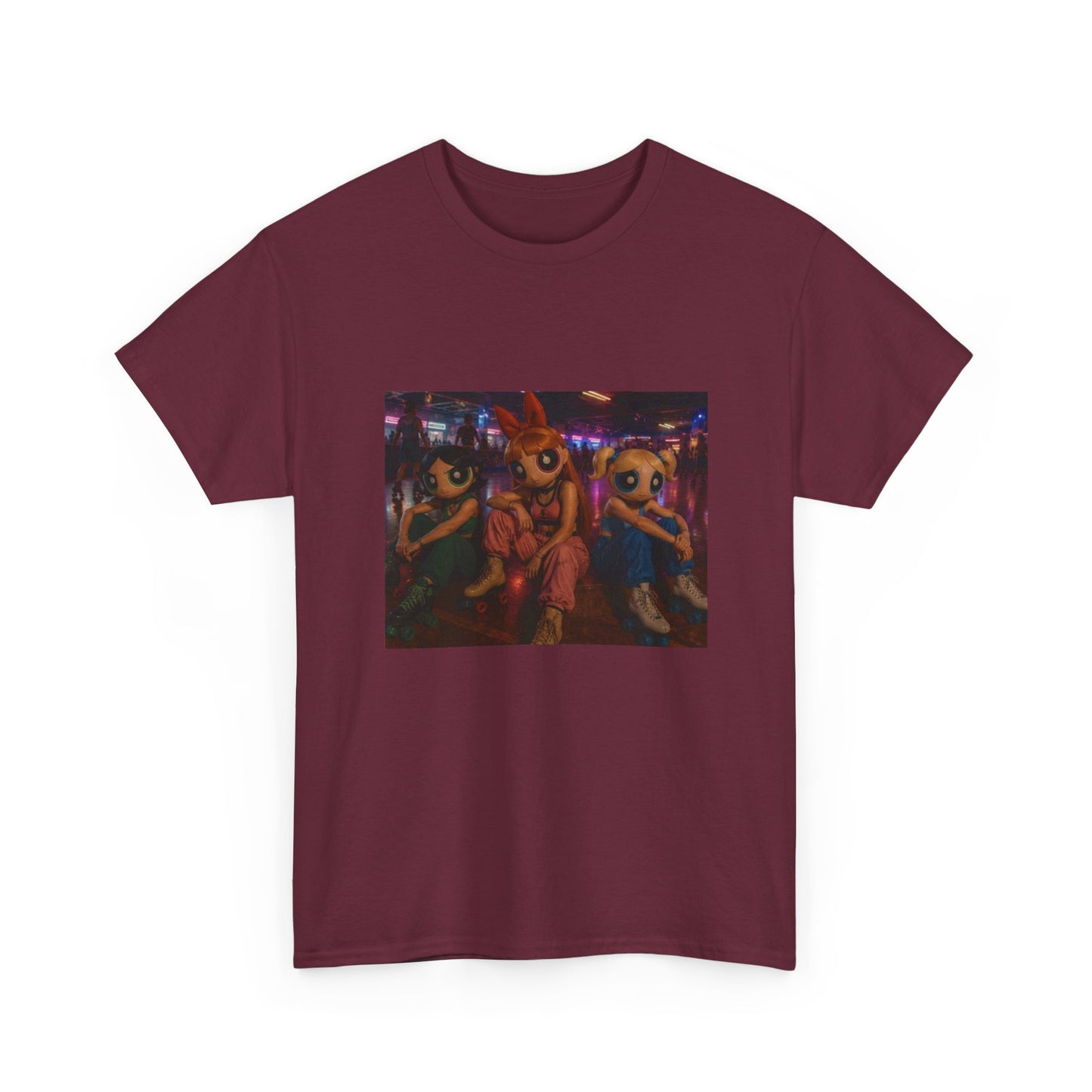 Powerpuff Girls x 'ATL' T-Shirt — Retro Cartoon Atlanta Tee