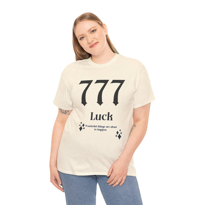 777 Luck T-Shirt Angel Numbers