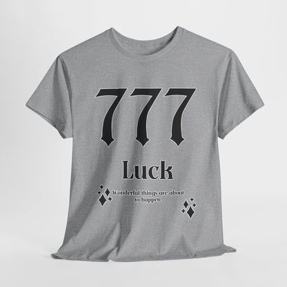 777 Luck T-Shirt Angel Numbers