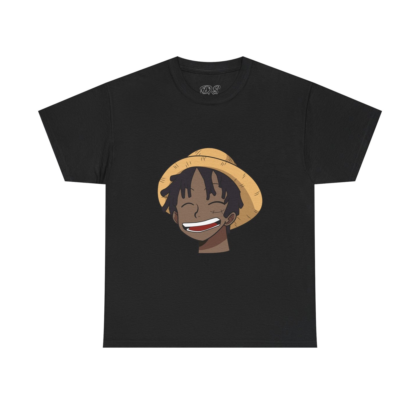 Black Luffy Card 100% Cotton Tee