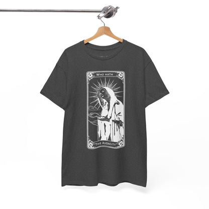 The Audacity Tarot Card 100% Cotton Tee x WHT