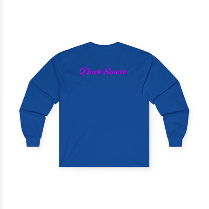Valentines Blue Sawse Ultra Cotton Long Sleeve Tee